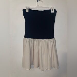 Strapless ballerina dress